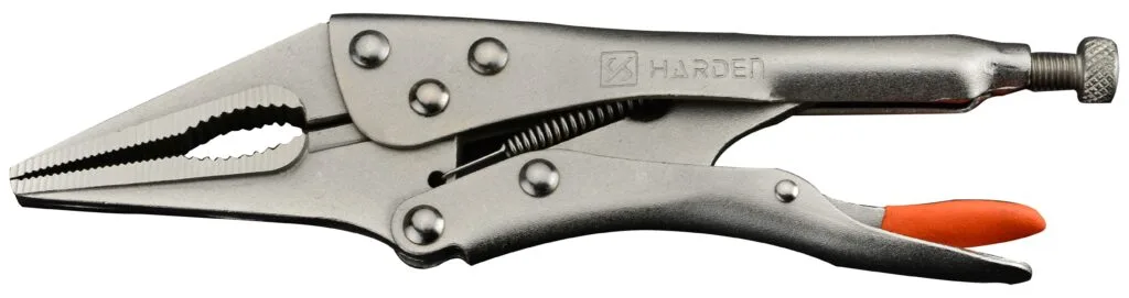 560622 | Securadeal Harden Long Nose Lock Grip Pliers 9 218mm Premium Pliers from Harden Just R 160 Shop Now at Securadeal