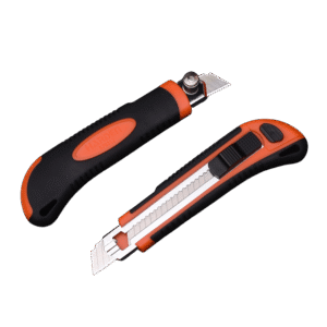 HARDEN Plastic Utility Craft Knife Metal Holder 3 Piece Blade 18mm - Premium Hardware from HARDEN - Just R 73! Shop now at Securadeal