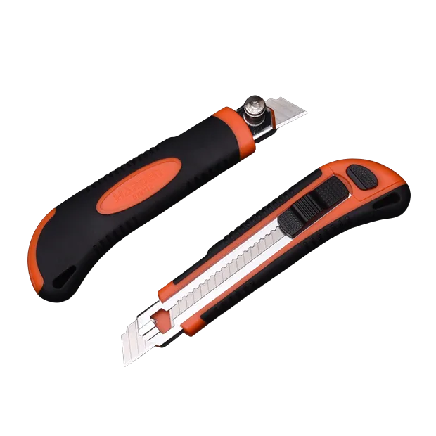 HARDEN Plastic Utility Craft Knife Metal Holder 3 Piece Blade 18mm - Premium Hardware from HARDEN - Just R 73! Shop now at Securadeal