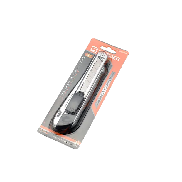 HARDEN Pro Metal Utility Craft Knife with 6 Piece Blade 18mm - Premium Hardware from HARDEN - Just R 247! Shop now at Securadeal