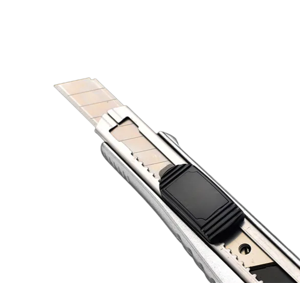 HARDEN Pro Metal Utility Craft Knife with 6 Piece Blade 18mm - Premium Hardware from HARDEN - Just R 247! Shop now at Securadeal