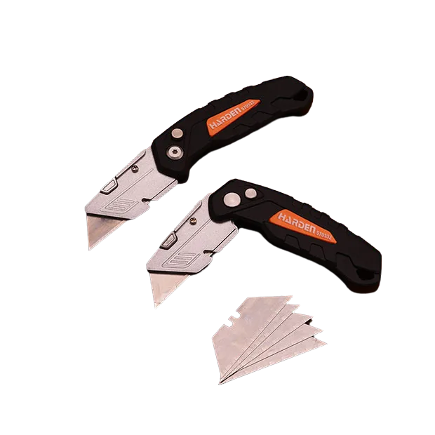 HARDEN Folding Utility Craft Knife Quick Change Blade - Premium Hardware from HARDEN - Just R 168! Shop now at Securadeal