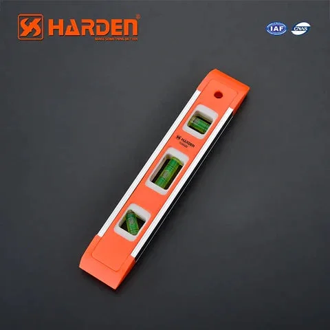 Harden Level Aluminium Three Vials Classic   Premium Measuring  Marking from Harden