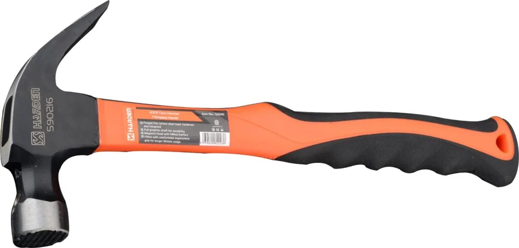 590216 | Securadeal Harden Claw Hammer with Fibreglass Handle 700g Premium Hardware from Harden Just R 178 Shop Now at Securadeal