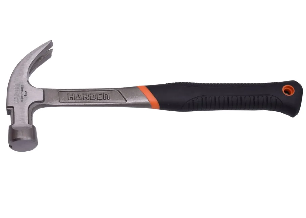 Harden Claw Hammer One Piece Forged 500g   Premium Hand Tools from Harden