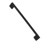 Roco Neptune Aluminium Cupboard Handle Matt Black 128mm   Premium Hardware from Roco   Just R 25 Shop Now at Securadeal
