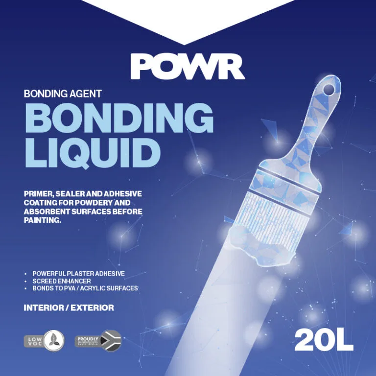 POWR Bonding Liquid Bonding Agent 20 Litre - Premium Hardware Glue & Adhesives from POWR - Just R 640! Shop now at Securadeal