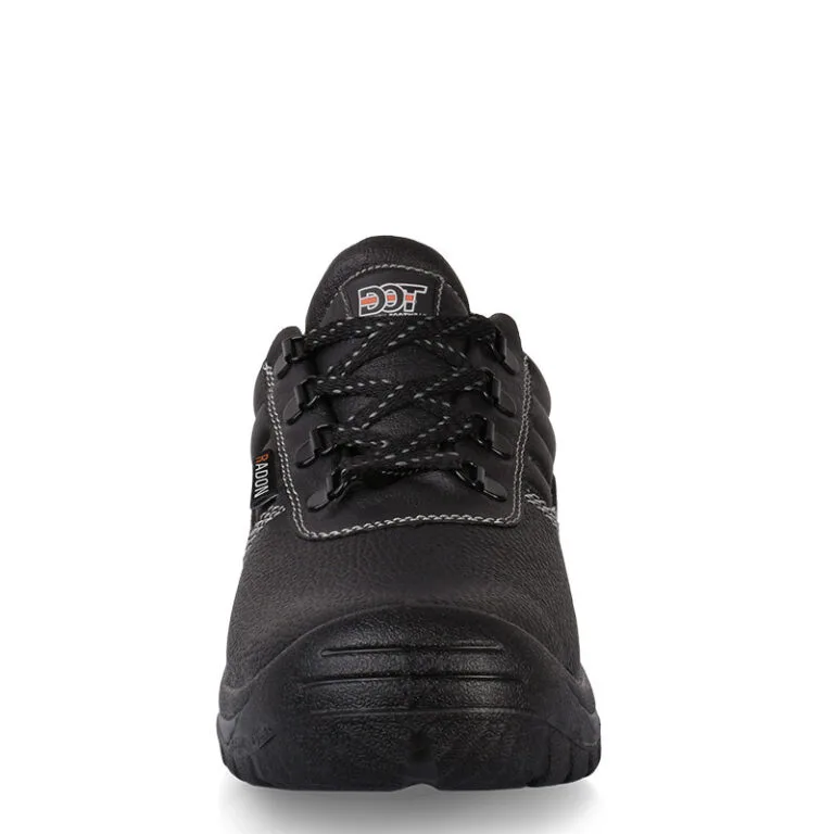 DOT Radon Oil/Acid Safety Shoe Heat Resistant Leather Black - Premium Safety Boots from DOT Footwear - Just R 340! Shop now at Securadeal