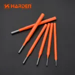 Harden 6 Piece Pin Punch Set   Premium Hand Tools from Harden