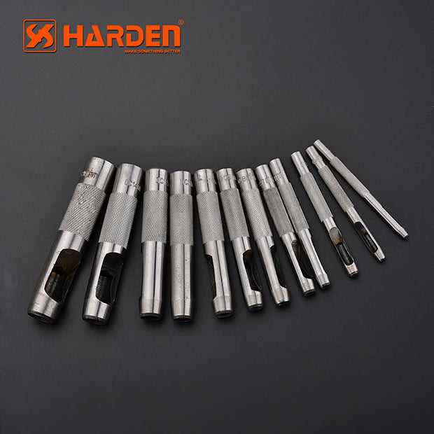 HARDEN 12 Piece Hollow Punch Set 3-16mm - Premium Hardware from HARDEN - Just R 473! Shop now at Securadeal