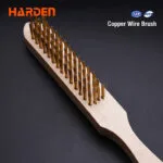 611544 | Securadeal Harden 4 Row Steel Brush with Wood Handle Premium Hand Tools from Harden