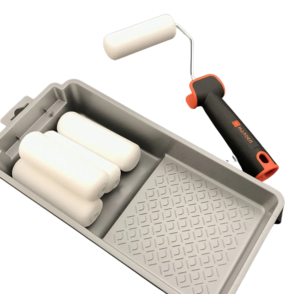 Harden 4 7 Piece Roller Brush Set 100mm   Premium Hardware from Harden   Just R 189 Shop Now at Securadeal