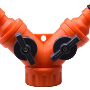 HARDEN Y Shape Double Individual Hose Connector 1/2" - Premium gardening from HARDEN - Just R 50! Shop now at Securadeal