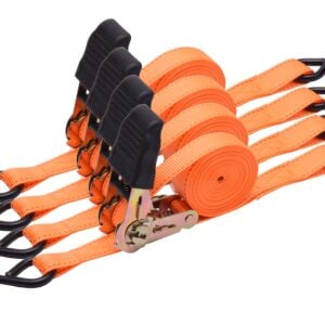 HARDEN 4 Piece Ratchet Tie Down Set (25mm x 5m) - Premium Hardware from HARDEN - Just R 371! Shop now at Securadeal