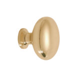 Roco Small Base Drawer Knob Brass Plated 32mm   Premium Hardware from Roco   Just R 23 Shop Now at Securadeal