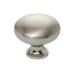 7_012294c5-f098-4899-85c2-9f499903fa4b | Securadeal Roco Small Base Drawer Knob Satin Chrome 32mm Premium Drawer Knobs from Roco