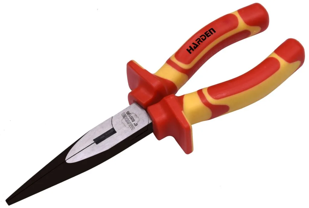 800106_08 | Securadeal Harden Insulated Long Nose Plier 8 200mm Premium Pliers from Harden Just R 233 Shop Now at Securadeal