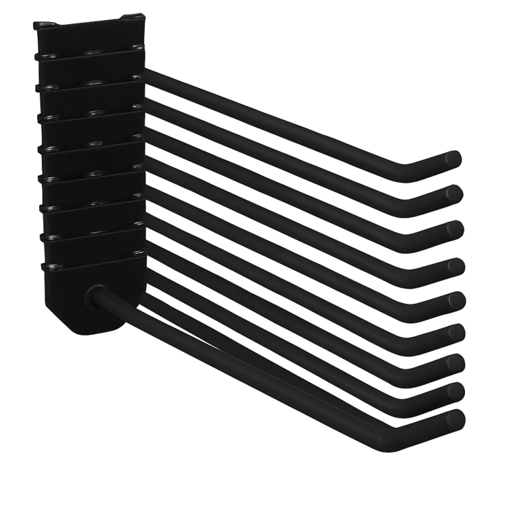 CLIP-FIT Pegboard Galvanized Long Hooks ( Pack of 10 ) - Premium Hardware from CLIP-FIT - Just R 129! Shop now at Securadeal