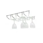 94f02395dff04862a451cd9c506be7b0 | Securadeal Roco One Row Wine Glass Holder Chrome for 3 Glasses Premium Cupboard Handles from Roco