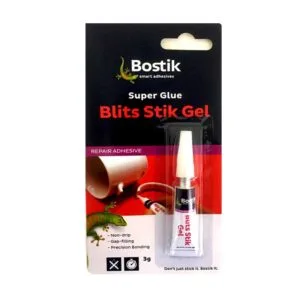 Bostik Super Glue Blits Stik Gel Repair Adhesive 3g   Premium Hardware Glue  Adhesives from Bostik   Just R 56 Shop Now at Securadeal