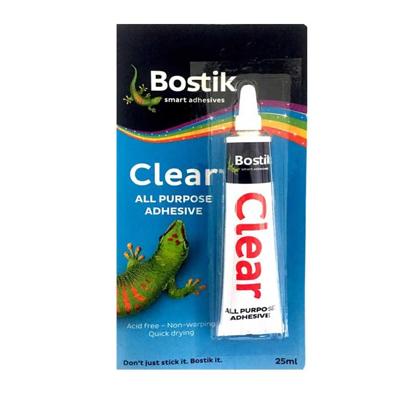 A10040 | Securadeal Bostik Clear Adhesive Blister 25ml Premium Hardware Glue Adhesives from Bostik Just R 48 Shop Now at Securadeal