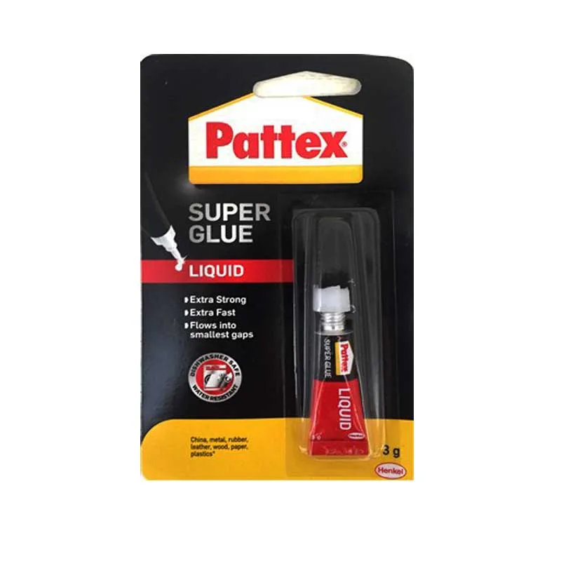 Pattex Superglue 3gr Carded   Premium Adhesives Sealants  Tapes from Pattex