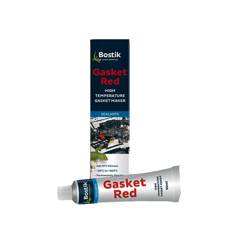 A10588 | Securadeal BOSTIK Gasket Red High Temperature Gasket Maker 90ml - Premium Hardware Glue & Adhesives from BOSTIK - Just R 138! Shop now at Securadeal