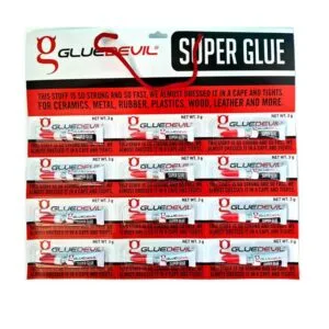 GLUEDEVIL Super Glue Card Of 12 X 3g - Premium Hardware Glue & Adhesives from Gluedevil - Just R 155! Shop now at Securadeal