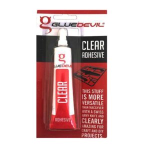 GLUEDEVIL Clear Adhesive Tube 25ml - Premium Hardware Glue & Adhesives from Gluedevil - Just R 34! Shop now at Securadeal