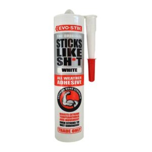 EVO-STIK Sticks Like Sh*T All Weather Adhesive White 290ml - Premium Hardware Glue & Adhesives from EVOSTICK - Just R 270! Shop now at Securadeal