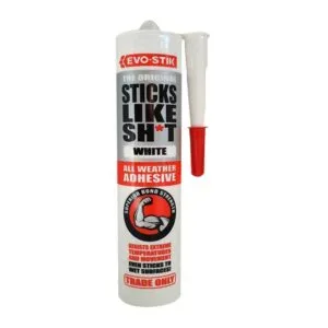 EVO-STIK Sticks Like Sh*T All Weather Adhesive White 290ml - Premium Hardware Glue & Adhesives from EVOSTICK - Just R 270! Shop now at Securadeal