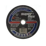 A20004 | Securadeal Superflex Abrasive Steel Cutting Disc 180mm30mm222mm Premium Abrasive Grinding Polish from Superflex
