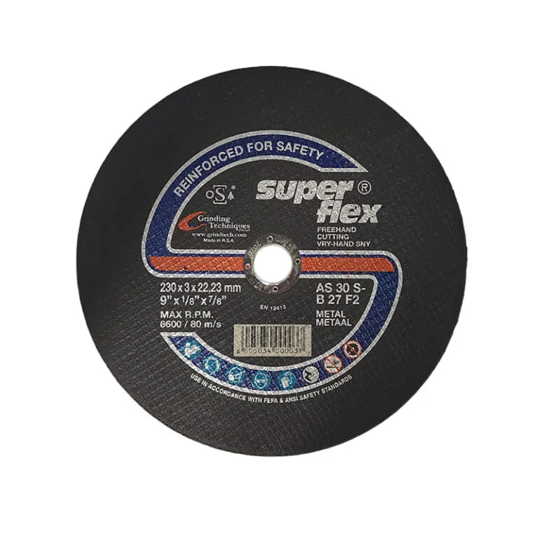 SUPERFLEX Abrasive Disc Cutting Steel 230mm x 3mm x 22.2mm - Premium Disc Cutting from Superflex - Just R 65! Shop now at Securadeal