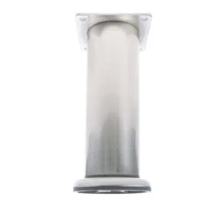 ROCO Adjustable Round Table Leg Silver 150mm x 50mm - Premium Hardware from ROCO - Just R 58! Shop now at Securadeal
