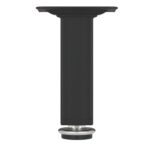 AALS150X25BLK_1 | Securadeal Roco Adjustable Table Leg with Square Black Plate 150mm X 25mm Premium Hardware from Roco Just R 35 Shop Now at Securadeal