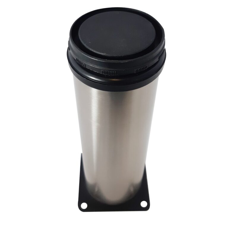 ROCO Adjustable Table Leg With Square Steel Plate 150mm x 50mm - Premium Hardware from ROCO - Just R 24! Shop now at Securadeal