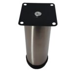 ADJLEG150X50_2 | Securadeal Roco Adjustable Table Leg with Square Steel Plate 150mm X 50mm Premium Hardware from Roco Just R 24 Shop Now at Securadeal
