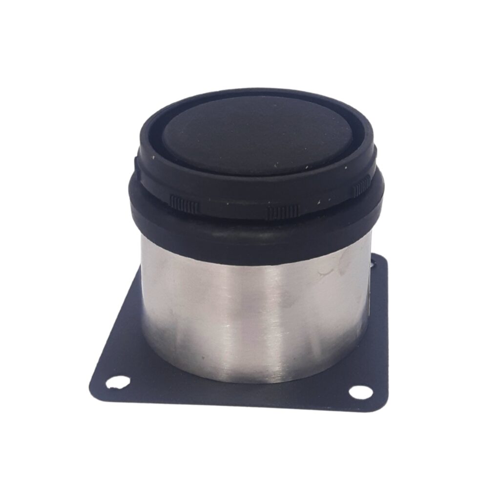 ROCO Adjustable Table Leg With Square Steel Plate 50mm x 50mm - Premium Hardware from ROCO - Just R 18! Shop now at Securadeal