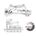 AFTS6195_2_91f149e1-c512-4aa6-89b5-18bbe9261479 | Securadeal Roco 165 Degree Soft Close 4 Hole Base Plated Cupboard Hinge 5 Pack Premium Home Accessories from Roco