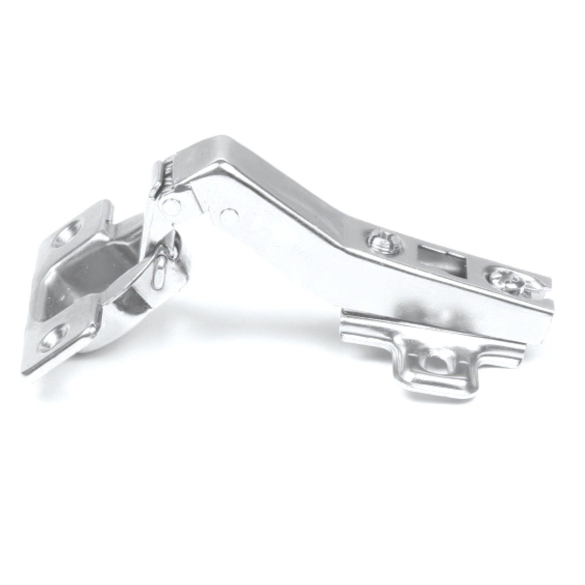 AFTST45_1 | Securadeal ROCO 45 Degree Soft Close 4 Hole Base Plate Cupboard Hinge - Premium Hardware from ROCO - Just R 29! Shop now at Securadeal