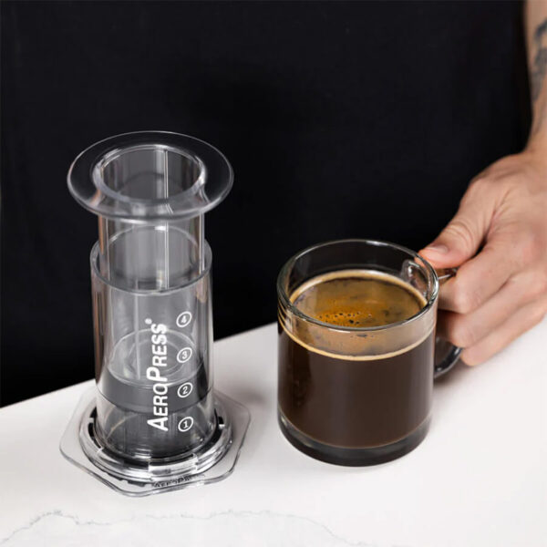 AeroPress-Clear-image-3-600x600-2 AEROPRESS Clear Coffee Press - Premium Coffee Machine & Filters from AeroPress - Just R 1250! Shop now at Securadeal