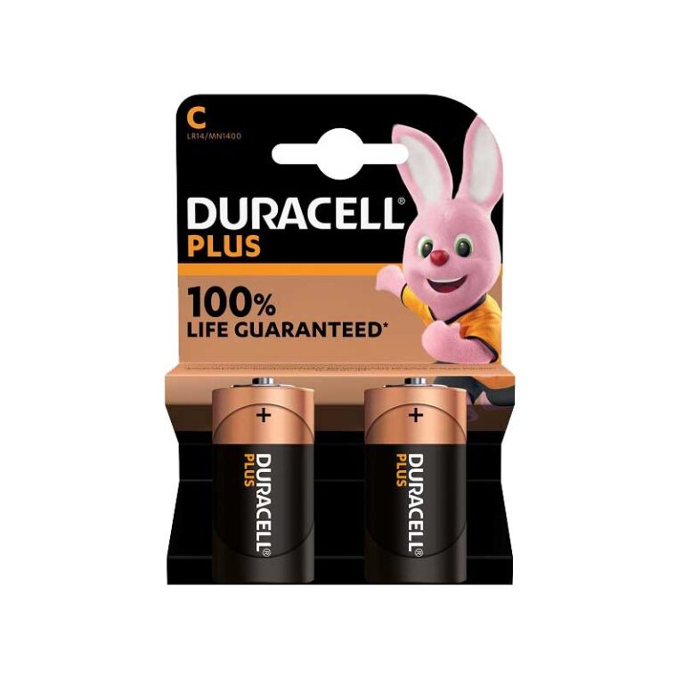 DURACELL Plus Battery C Appliance 1.5v ( Pack of 2 ) - Premium Battery from Duracell - Just R 111.05! Shop now at Securadeal