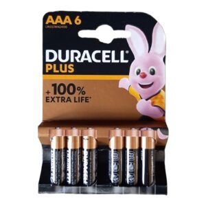 DURACELL Plus Battery Remote AAA 1.5v ( Pack of 6 ) - Premium Battery from Duracell - Just R 149.24! Shop now at Securadeal