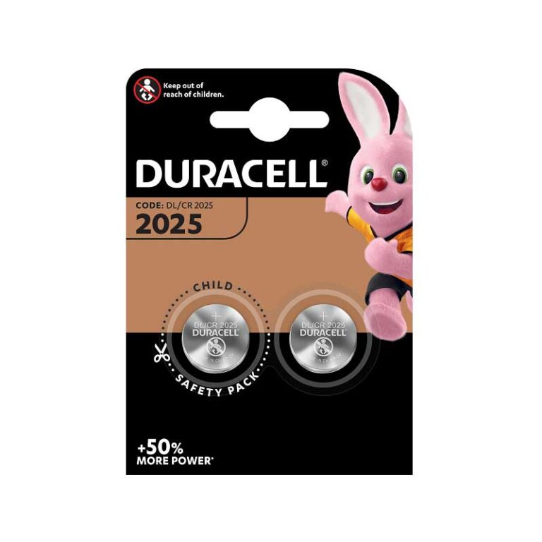 DURACELL Battery CR2025 Lithium Coin ( Pack of 2) - Premium Battery from Duracell - Just R 60.03! Shop now at Securadeal