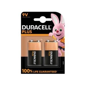 DURACELL Plus Battery 9v Rectangular ( Pack of 2 ) - Premium Battery from Duracell - Just R 196.97! Shop now at Securadeal