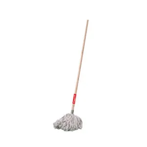 RIGGER Floor Mop Jumbo With Wooden Handle Metal Socket 200g - Premium Cleaning Products from Rigger - Just R 59! Shop now at Securadeal