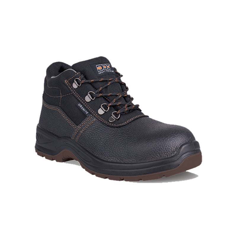 DOT Safety Boot Granite Oil And Acid Steel Toe Black SABS - Premium Safety Boots from DOT Footwear - Just R 567.94! Shop now at Securadeal