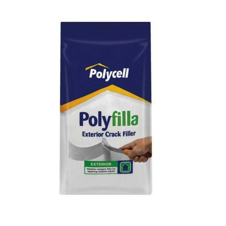 POLYCELL Polyfilla Crack Filler Exterior 500g - Premium Hardware Glue & Adhesives from POLYCELL - Just R 30! Shop now at Securadeal