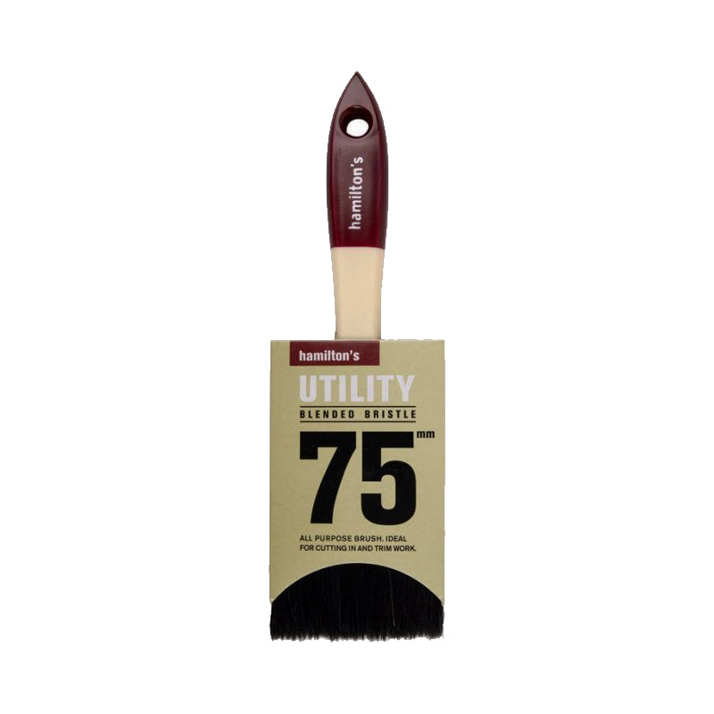 HAMILTON Utility Paint Brush Blended Bristle 75mm - Premium Paint Brush from Hamilton - Just R 101! Shop now at Securadeal
