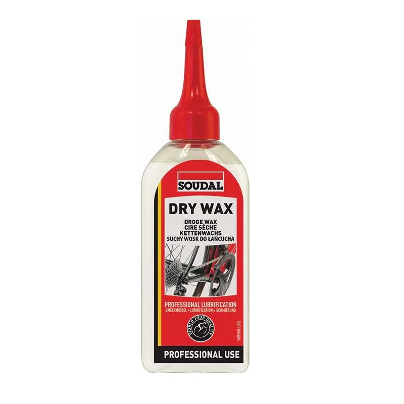 Soudal Cycle Dry Wax Chain Lubricant Professional Use 100ml   Premium Automotive from Soudal